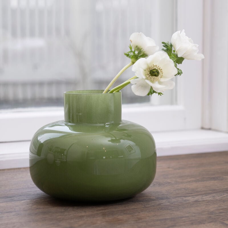 Fanni K Ilma maljakko 16 cm vihreä